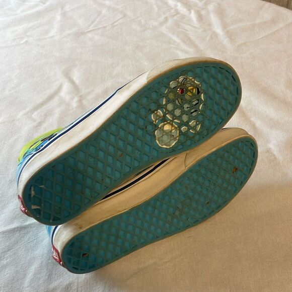 VANS SpongeBob SquarePants M 5.5 W 7 hi top - Picture 7 of 9